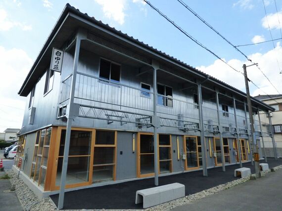 改修後のアパート