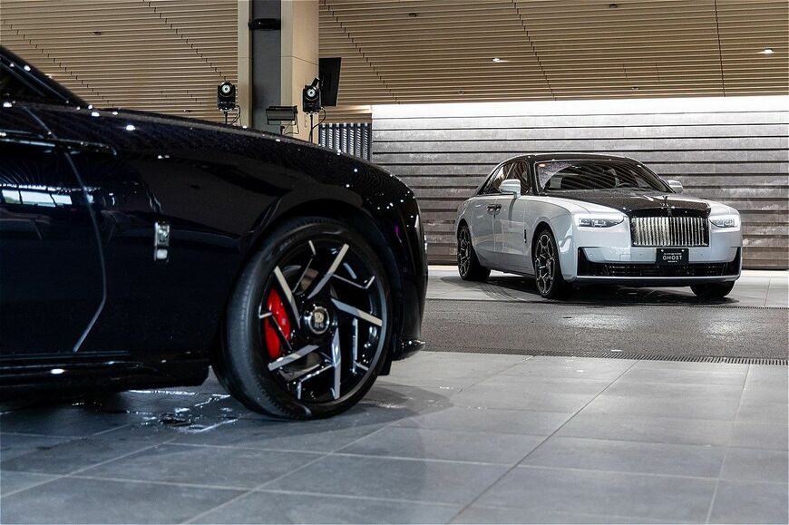 ロールス・ロイス試乗会の様子（写真：三木 宏章）