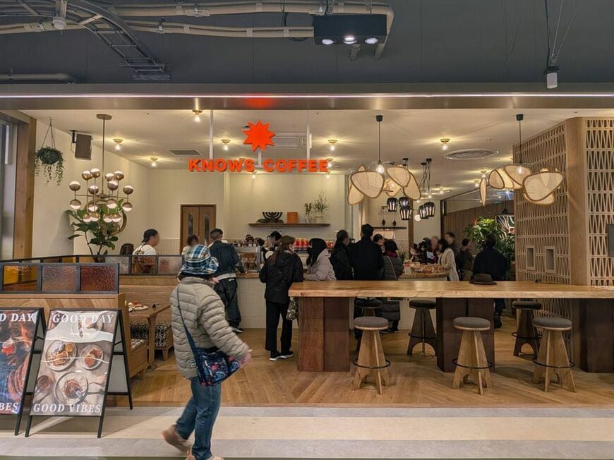 丸亀製麺がカフェの新ブランドをオープン。その背景とは？（筆者撮影）