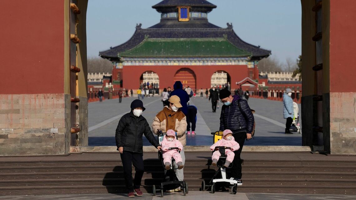 ゼロコロナ政策の大幅な緩和を発表した中国（写真：AP／アフロ）