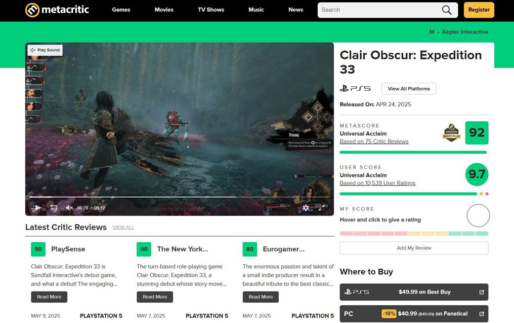 Metacritic