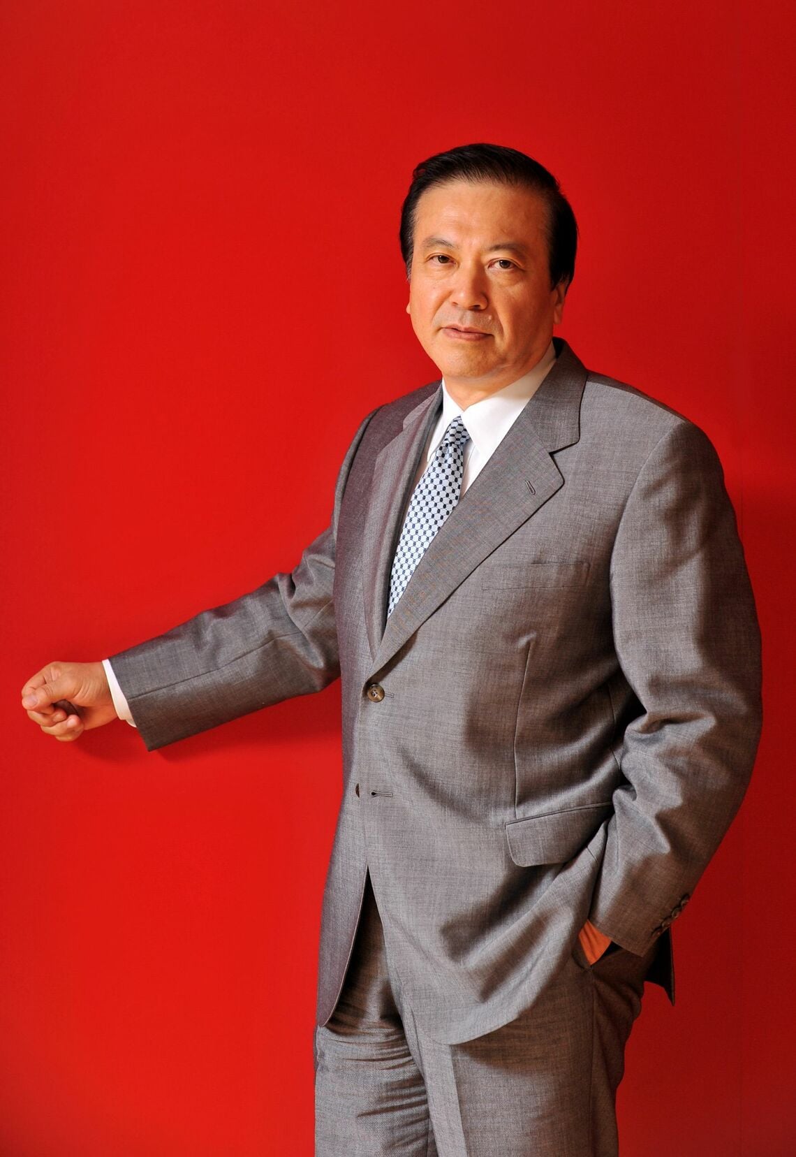 小川賢太郎（おがわ けんたろう）／1948年7月石川県で生まれる。68年東京大学入学。82年ゼンショー設立。昨今のサラリーマンには手厳しい。「上司に気に入られたい、同期を出し抜きたい。精神的に荒廃している。これじゃ、会社は衰退する」。目指すのはトヨタである。「かつて『GMがアメリカ』と言われたように、トヨタが日本だし日本文化。ゼンショーは“食べれる”トヨタになりたい」（撮影：梅谷秀司）