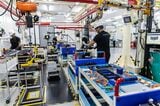 エクスフォースHEVなどの生産を行う、三菱のレムチャバン工場（筆者撮影）
