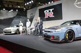 日産自動車が東京オートサロン2023で発表したGT-R 2024モデル（筆者撮影）