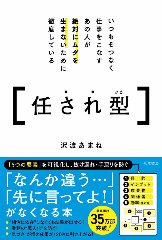 いつもそつなく仕事をこなすあの人が絶対にムダを生まないために徹底している任され型: 「5つの要素」を可視化し、抜け漏れ・手戻りを防ぐ (単行本)