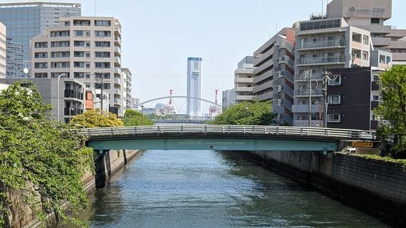 品川橋の様子