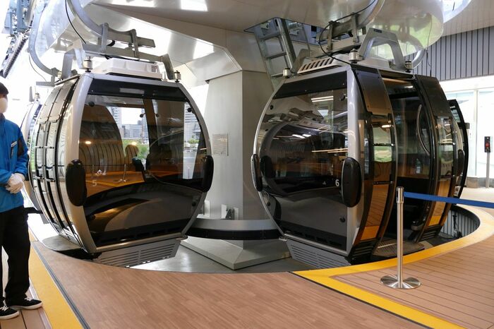 ゴンドラは8人乗りが36台