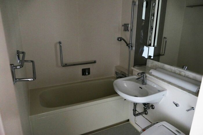 上層階のバスルーム