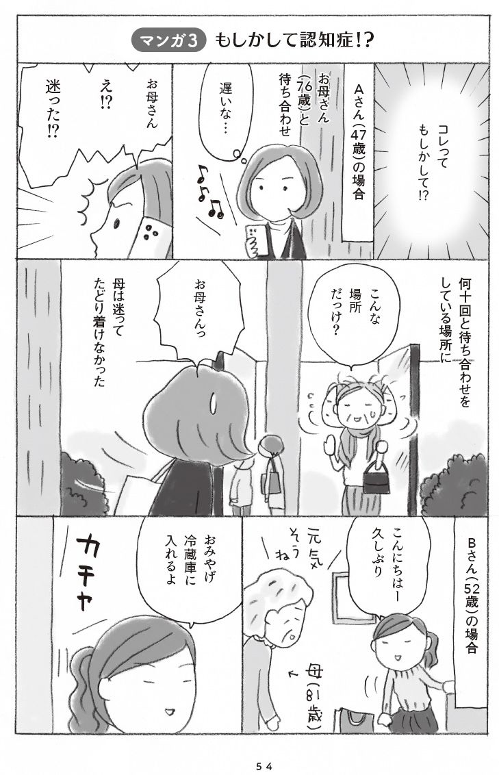 「マンガで解決 親の認知症とお金が不安です」漫画