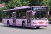 台北市街地を走る台湾の成運汽車製EVバス