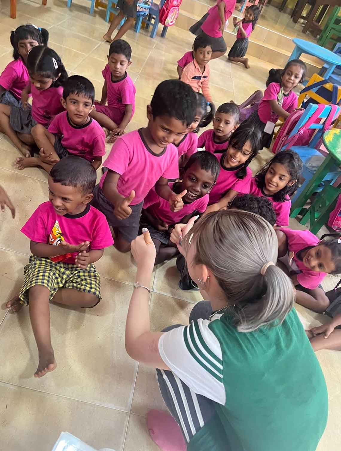 スリランカの幼稚園