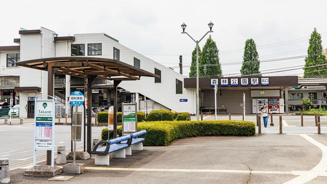 東武東上線の森林公園駅