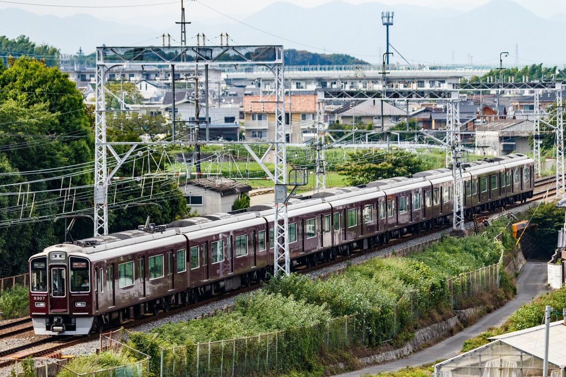 阪急京都線はもともと京阪系列の路線として誕生、戦時統合を経て阪急に“移籍”した経緯がある（撮影：鼠入昌史）