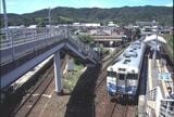 鳴門線と高徳線が分岐する池谷駅（撮影：南正時）