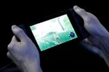 ｢ゼルダの伝説 ブレス オブ ザ ワイルド｣を楽しむプレイヤーPhotographer: Kiyoshi Ota/Bloomberg