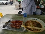 ウイグル自治区で食べた羊肉串