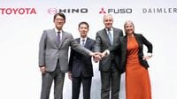 日野・三菱ふそうの経営統合が「2年遅れ」で最終合意、トヨタとダイムラーTを含めて工夫したスキーム、電動化・水素・自動化で勝ち残り図る