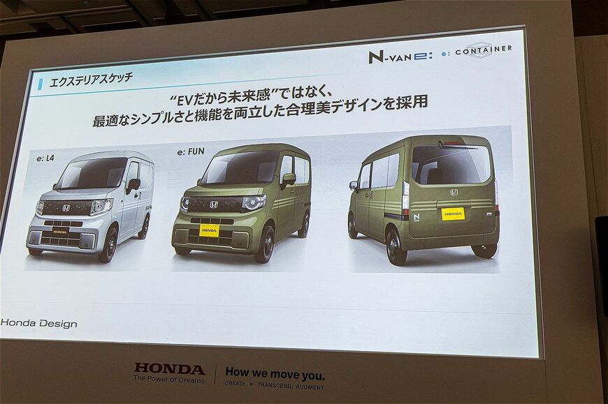 N-VAN e:発表取材会の様子（写真：三木宏章）