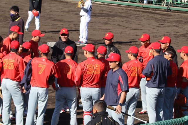WBC中国代表（写真：筆者撮影）