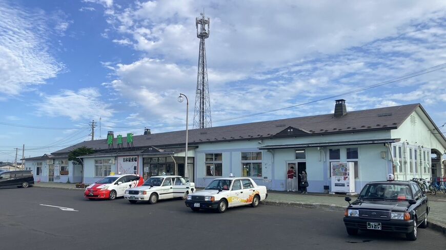 日本の最東端の駅「釧路駅」（筆者撮影）