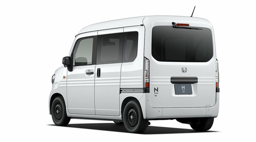 ホンダ「N-VAN e:」のディテール（写真：三木宏章）