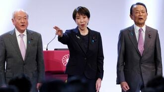 高市首相と麻生副総裁