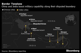 インドが対中国境に5万人の兵力を増強した訳