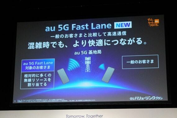 au 5G Fast Lane