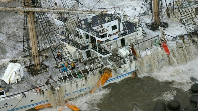 生還者が初告白､｢海王丸｣を襲った台風の恐怖