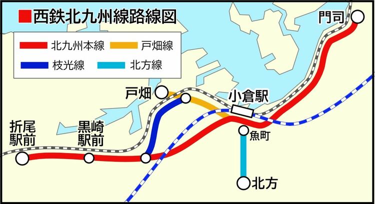 画像 | 小倉｢駅ビルからモノレールが飛び出す街｣の変遷 今はなき