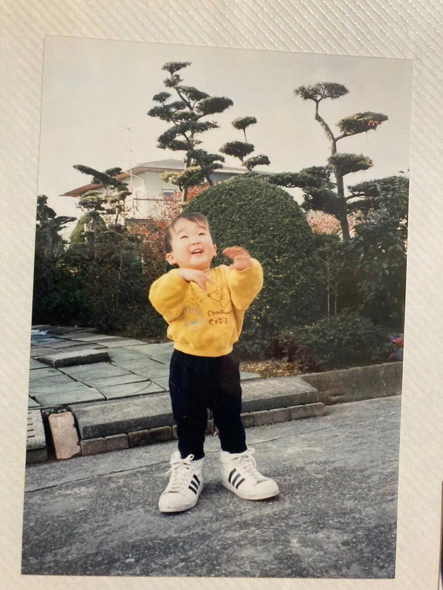 幼少期（写真：杉山さん提供）