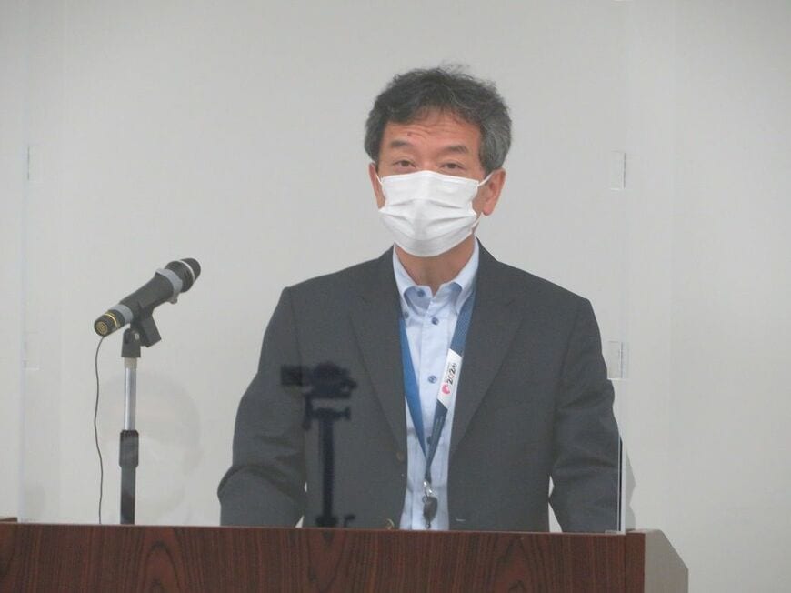 今月7日、全国局長・事務所長会議で話す公安調査庁の和田雅樹長官（写真：公安調査庁）