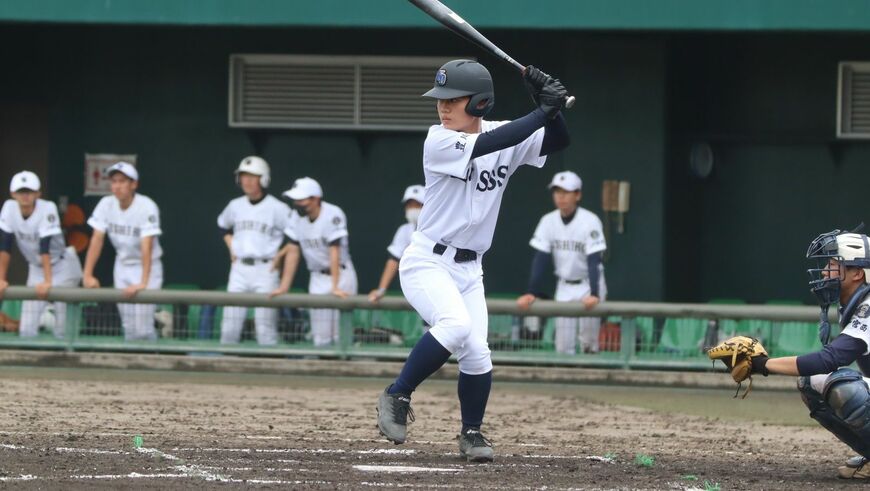 林龍之介君の打席