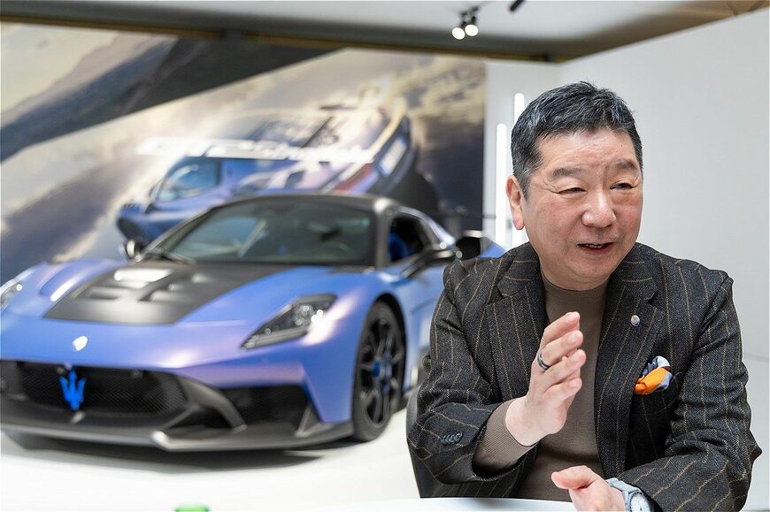 マセラティ ジャパンの木村隆之社長（写真：三木 宏章）