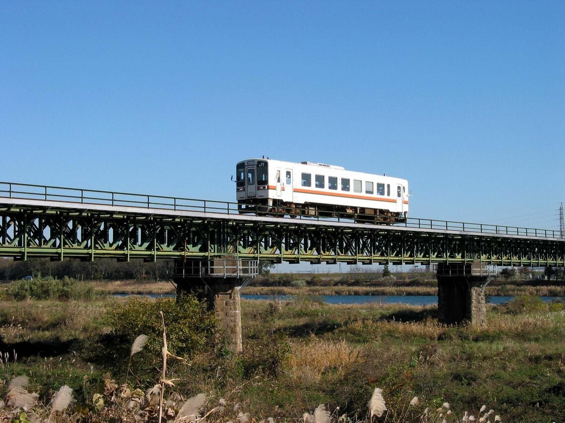 ＜鉄道黎明期＞1897年に架設された参宮線宮川橋梁