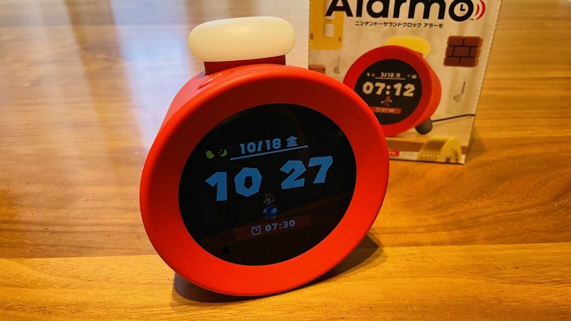 任天堂　Alarmo アラーモ　目覚まし時計 任天堂､1.3万円｢目覚まし時計｣が大注目の理由 謎の商品が示すQOL事業の
