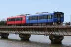 男鹿線を走る蓄電池電車「ACCUM」