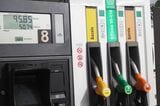 フランスのガソリンスタンド。 GAZOLEはガソリンではなく軽油なので注意（筆者撮影）