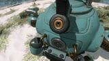 『スプラトゥーン レイダース』には四足歩行のロボットが登場。主人公と一緒に冒険に出るようだ（画像：YouTubeよりキャプチャー）