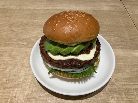 クラシックアボカドクリームチーズバーガー