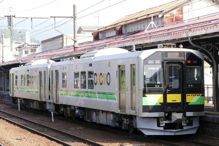 JR北海道のハイブリッド型気動車H100形