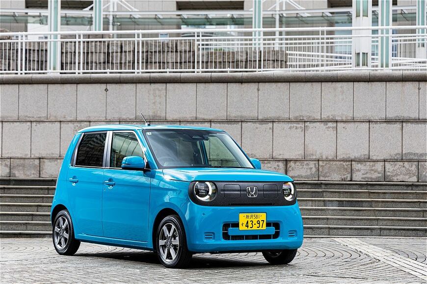 ホンダの軽乗用車クラスBEV「N-ONE e:」（写真：三木 宏章）
