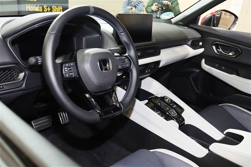 2025年秋発売予定のホンダ新型「プレリュード」（筆者撮影）