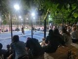 日本にはあまり馴染みのないスポーツ「パデル」を無料で観戦（筆者撮影）