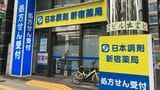 前期実績は増収ながら営業減益で着地した日本調剤。就任わずか1年の笠井社長を交代する人事を発表した（記者撮影）