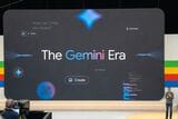 Googleのスンダー・ピチャイCEOは「The Era of Gemini」と宣言（筆者撮影）