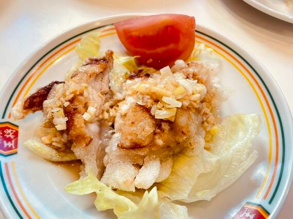 ジャストサイズメニュー「油淋鶏」