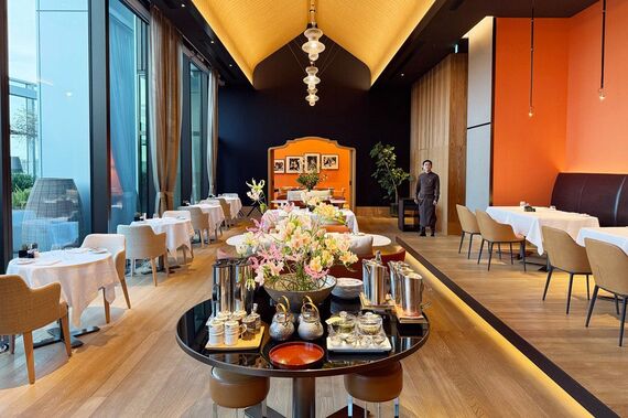 ブルガリホテル東京のレストラン、イル・リストランテ ニコ・ロミート