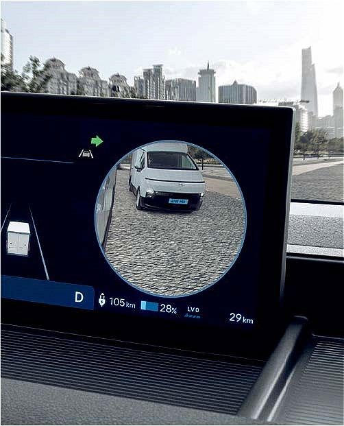 ホワイトハウスが展示していたヒョンデの商用BEV「ST1」（写真：ホワイトハウス）