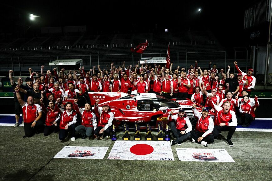 富士6時間耐久レースに参戦したTOYOTA RACING